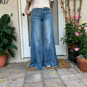 Free People Vintage Extreme Flare Jeans